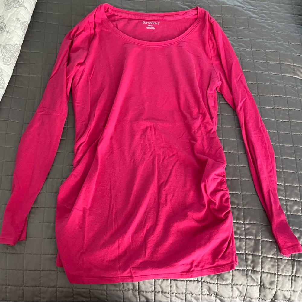 Long Sleeve Maternity Shirt